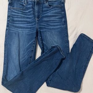 American Eagle Outfitters Dark Blue Skinny Jeans
